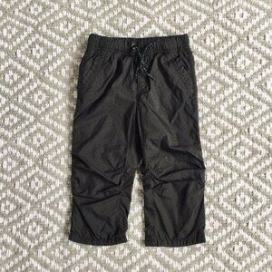 Gap Lined Black Swishy Pants